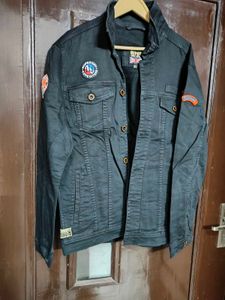 Black Denim Jacket for men