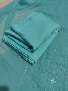 Sequin Work Suit Dress Material