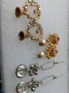 Dangle &amp; Drop Earrings combo pack of 3