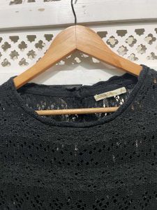 Elegant Crochet Knit Sweater C