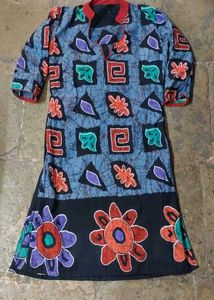 Pure Cotton Batik Printed Salwar Suit