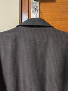 Brown Check Harrington Jacket