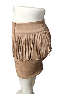 Sexy Fringe Mini Skirt free Size for 28-30-32