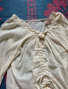 aesthetic linen top
