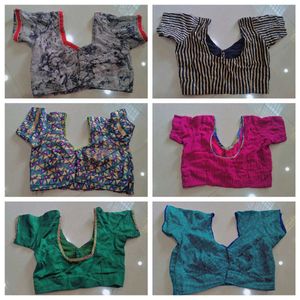 Stylish Saree Blouses set of 33