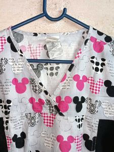 DISNEY Summer Fashion Top Multicolour