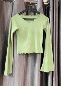 Fitted Lime Green Top💚