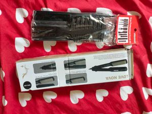 Nova Hair Straightener&amp;Professional Comb Kit