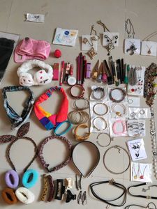 Mixed Jewelry & Hair Accessory Lot