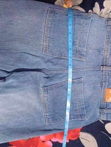 Blue Wide Leg Jeans