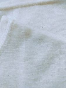 Semi - Sheer White Top