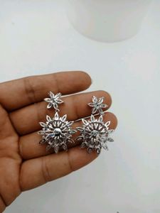 Artificial Lebron American Diamond Earrings
