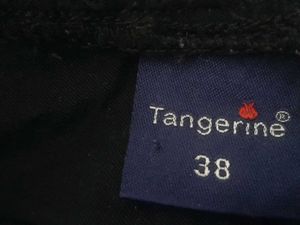 TANGERINE stretchable black jeggings women
