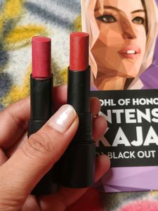 SUGAR Cosmetics One Lipstick &amp; 1 Kohl Bundle