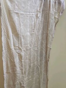 Floral Print Kurti With Dupatta