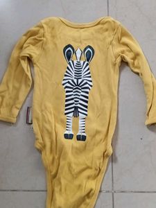 2 Cute Animal Print Bodysuits