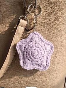 Crochet Star Keychain