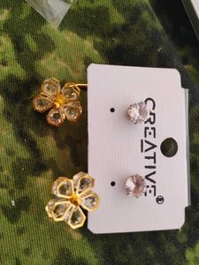 Flower Stud Earrings
