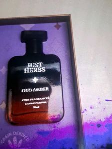 Just Herbs Oud Amber Perfume