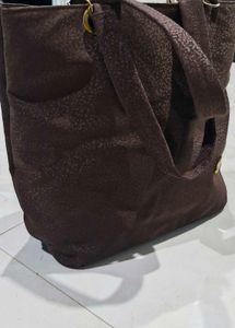Da Milano Brown Tote Bag
