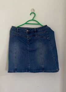 Urbanic Denim Mini Skirt