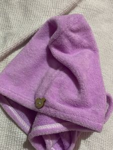 Lilac Hair Towel Wrap