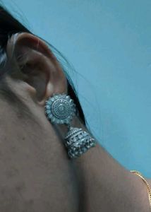 Oxidized jhumka