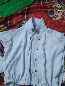 Branded Denim Shirt