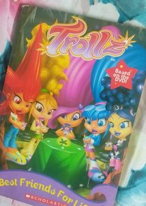 Two Girly Books Trolls + glamorous Book