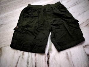 Olive Cargo Shorts