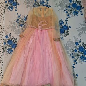 HEAVY WORK LONG GOWN FOR GIRLS