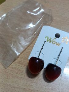 Cherry Drop Earrings