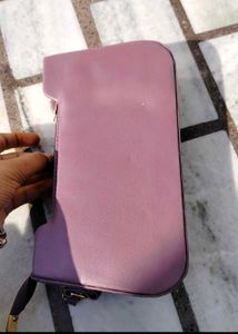 Chic Lavender Crossbody Bag