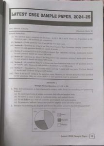 Class 10th Social Science Sample Paper