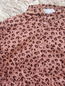 H&amp;M Animal Print Top