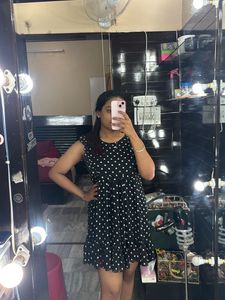 Black Polka Dot