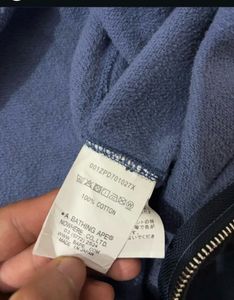Bape Blue Camo Shark Hoodie
