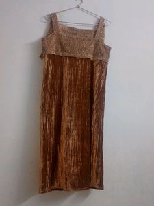 Party Wear Glittery Short Dress