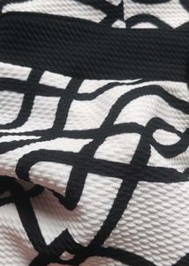 Chic Black &amp; White Dress
