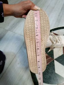 White Colour Star High Ankle Shoes