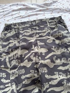 Camo Print Cargo Pants