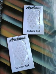 White Small Bindi Box