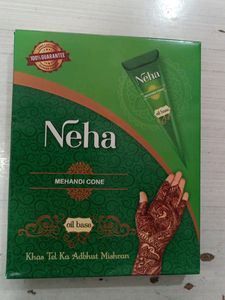 Neha Mahandi Cone 12piece Box.
