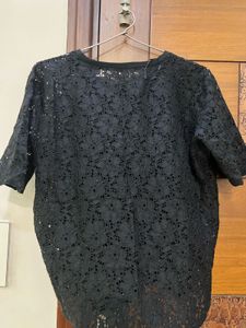 Black Lace Top