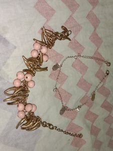 Set Of Bracelet And Anklet