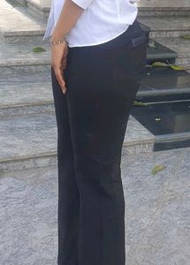 Black Formal Pant Flared Bell Bottom