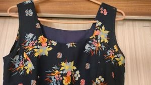 Square Neck Maxi Dress (Light Weight)