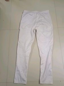 White Polka Dot Pants