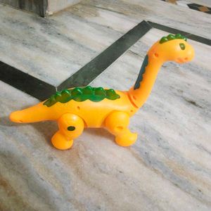 Orange Dinosaur Toy