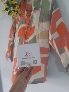 Pretty Multi Colour Shirt With Freebies